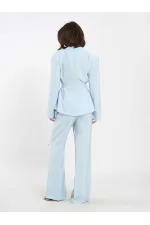 Pantalon à ceinture droite 031663