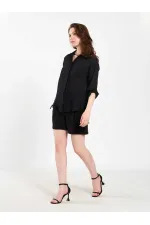 080825 Cotton Shirt with Hem 080825 Cotton Shirt with Hem