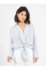 Chemise 080814 avec détail de boucle