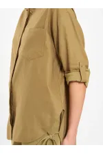 080783 Chemise à jupe encadrée