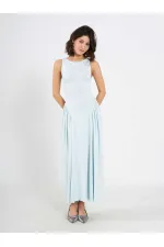 111717 Sleeveless Midi Dress