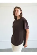 050746 Kısa Kollu Örme T-shirt