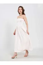111718 Straplez Örme Elbise 111718 Straplez Örme Elbise