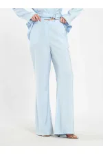 Pantalon à ceinture droite 031663