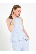 120746 Stella Waist-Fitted Vest