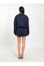 160897 Single Pocket Bomber Jacket