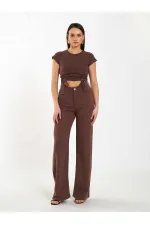 031659 Tencel Straight Leg Trousers 031659 Tencel Straight Leg Trousers