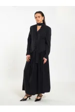 Jupe longue boutonnée sur le devant, style corset, référence 041171