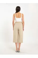 010872 Zincir Kemerli Bermuda