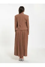 131049 Veste châle à col en V