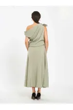 071886 One Shoulder Blouse