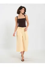 010872 Chain Belt Bermuda Shorts