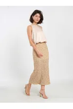041185 Sequined Midi Skirt
