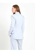 131066 Stella Jacket with Front Belt Buckle