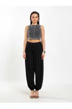 Pantalon à ceinture 031621