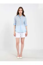 080825 Cotton Shirt with Hem 080825 Cotton Shirt with Hem