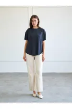 050746 Kısa Kollu Örme T-shirt