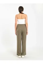 Pantalon à taille élastique 031628