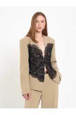 131064 Lace Corset Fit Jacket