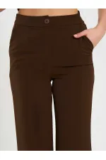 031657 Düz Kemer Pantolon