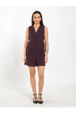 Shorty City Boy à plis simples 010868