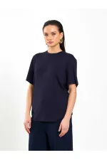 050733 Crew Neck Oversize T-Shirt