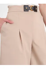 010880 Stella Bermuda Shorts with Buckle