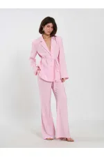 Pantalon à ceinture droite 031663