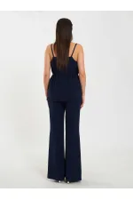 Pantalon à ceinture droite 031657