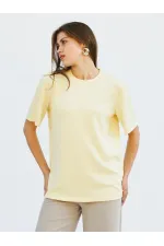 050733 Crew Neck Oversize T-Shirt