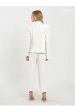 131044 Wide Shoulder Oversize Jacket