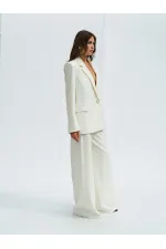 130984 Tek Düğmeli Blazer Ceket