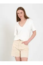 010877 Denim Mini Shorts