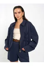 160897 Single Pocket Bomber Jacket