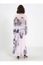 Chemise en mousseline effet aquarelle 080813