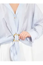 Chemise 080814 avec détail de boucle