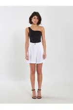 Short plissé simple 010875