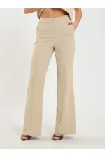 Pantalon à ceinture droite 031657