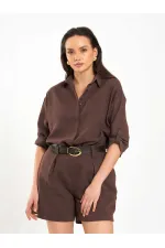 080783 Skirt-Framed Shirt