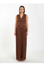 031624 Belt Detail Single Pleat Trousers