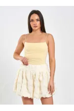 041166 Balloon Skirt with Waist Bodice