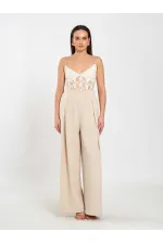 031635 A pileli Bol Paça Pantolon