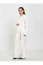 031651 Düz Kemer Pantolon