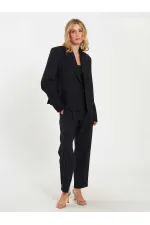 Veste oversize à épaules larges 131044