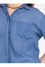 080825 Cotton Shirt with Hem 080825 Cotton Shirt with Hem