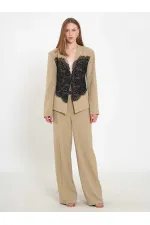 131064 Lace Corset Fit Jacket