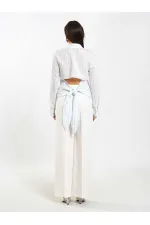 080787 Shirt with Back Detail