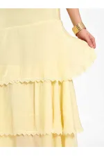 Jupe à volants superposés 041040