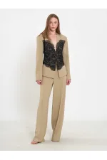 131064 Lace Corset Fit Jacket