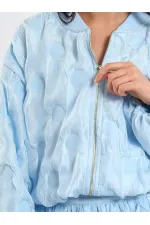 160893 Bomber Fermuarlı Ceket